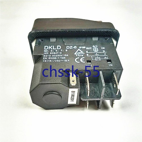 NUEVO DKLD DZ-6 250V 5 pines Interruptor electromagnético impermeable para taladros de banco - Imagen 5 de 10