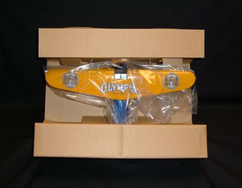 Liberty Classics 1932 Lockheed Vega Model 5 Olympia Beer Airplane Bank 35022 NIB - Picture 2 of 3