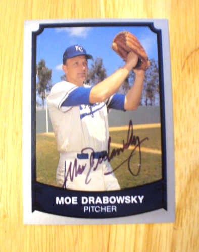 MLB - Pacific 1989 Baseball Card #215 - "Moe Drabowski" Autograph - NEAR MINT