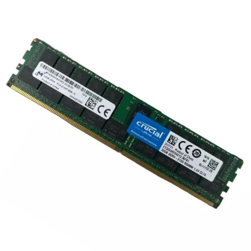 New Crucial 32GB DDR4 2133MHz PC4-17000 ECC Registered Memory Ram CT32G4RFD4213 - Picture 3 of 4