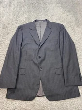 Daniel Cremieux Blazer Mens 44R LORO PIANA Italy Super 170s Wool Sports Coat Vtg