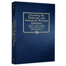 Crossing the Delaware & American Women Quarters - Whitman Classic Coin Album
