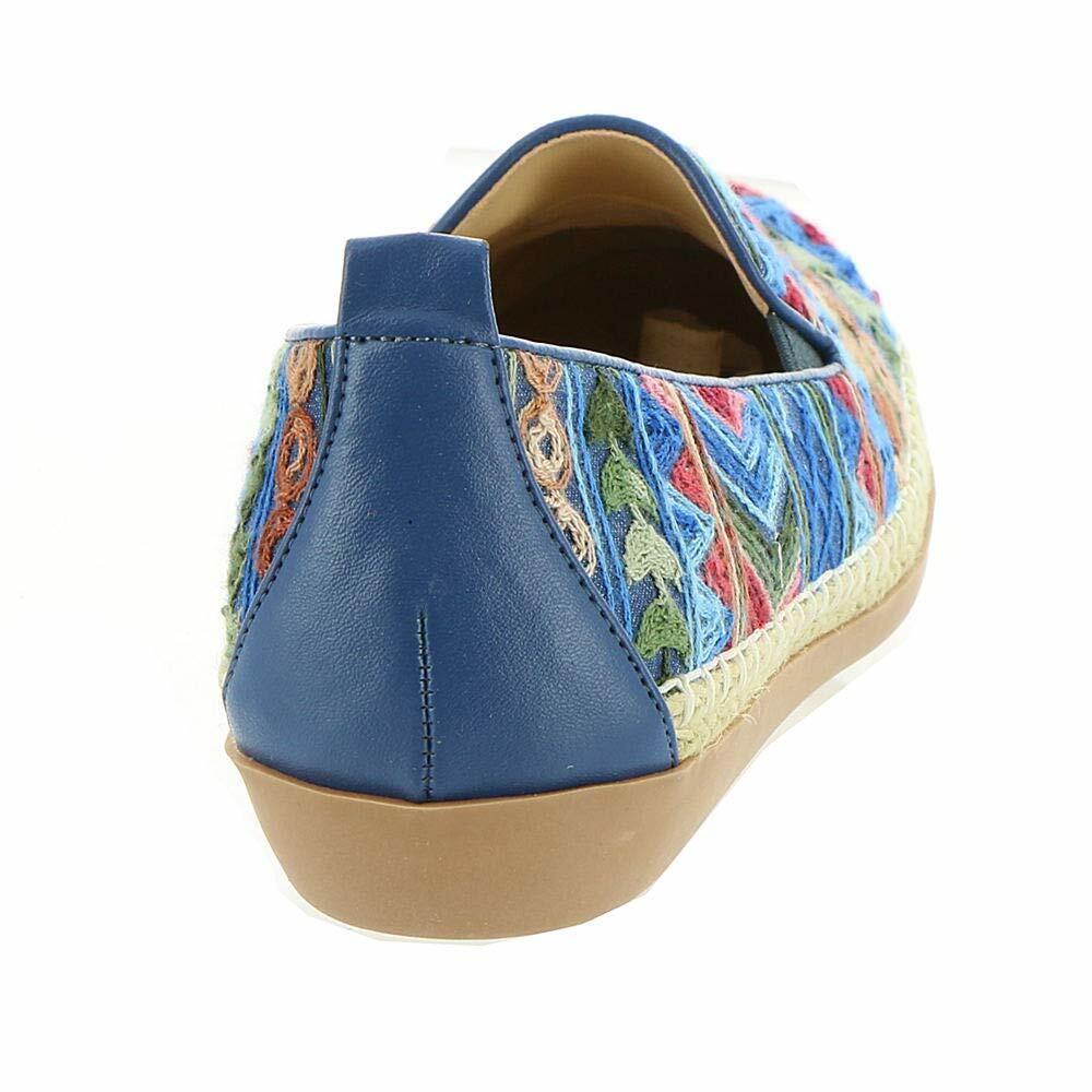 Beacon Womens Terri Fabric Closed Toe, Blue, Size 10.0 DuGI US Beacon Womens Terri Fabric Closed Toe, Blue, Size 10.0 DuGI US