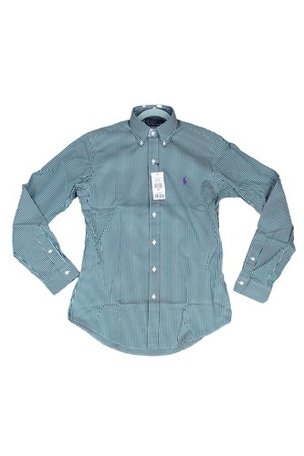 RALPH LAUREN Polo Homme Vert à Rayures Chemise S afficher le titre d'origine RALPH LAUREN Polo Homme Vert à Rayures Chemise S afficher le titre d'origine