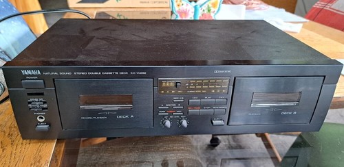 Yamaha KX-W282 Natural Sound Stereo Double Cassette Tape Deck Recorder getestet