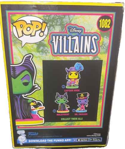 Funko Pop! Disney Villains 2022 Hot Topic Exclusive Maleficent #1082-Brand New - Picture 5 of 5