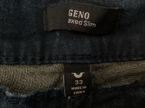 Men's TRUE RELIGION Geno Relaxed Slim Stretch Jeans! Size 33x33 $199!! - NEW - Picture 7 of 16
