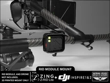 DJI Inspire 1 or 2 Zing Z-RID Lite Mount for Remote ID (Module Not Included)