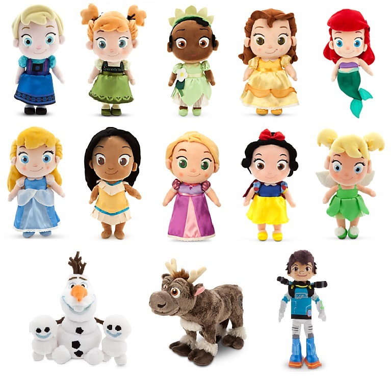 Disney princess toddler plush dolls clearance