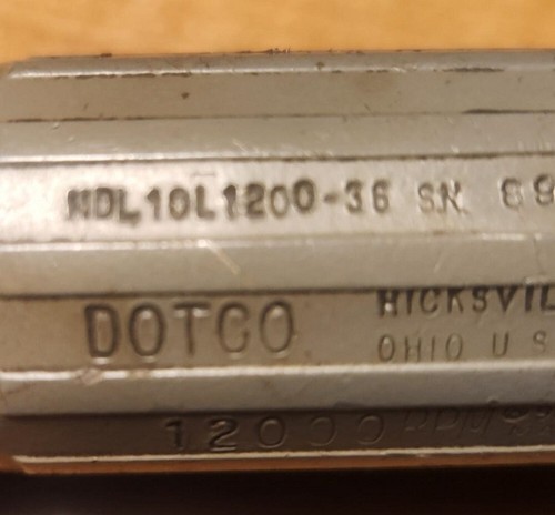 Dotco 10L1200-36 Mini Right Angle Die Grinder 12,000 Rpm 1/4 Collet - Picture 3 of 5