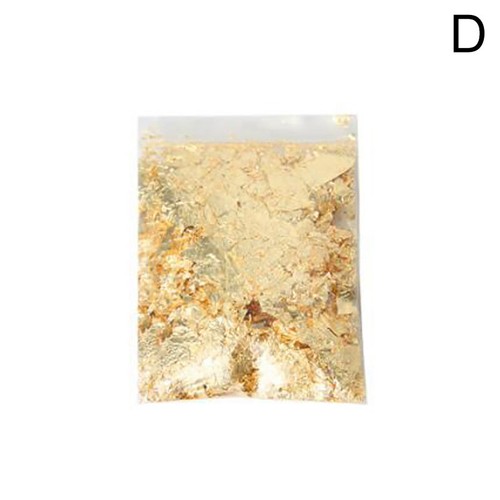 Leaf Foil Flakes for Arts Gilding Crafting Painting Jewelry DIY Resin - Picture 9 of 11