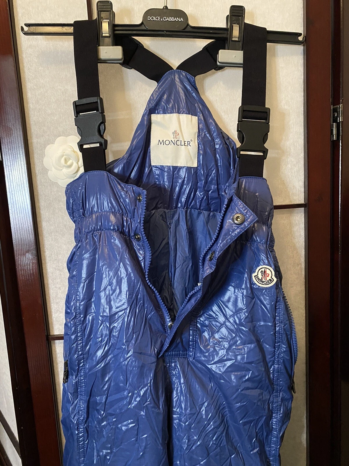 Moncler Down Salopettes Pants New With Spare Buttons