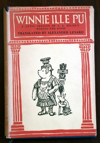 WINNIE ILLE PU: Latin Version of A.A. Milne's WINNIE-THE-POOH 1961 HC/DJ Vintage - Picture 1 of 4