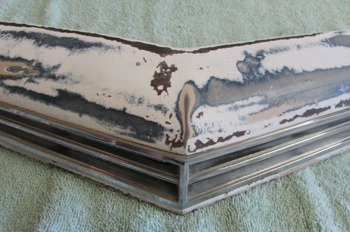 1961-1963 Ford Thunderbird, Vintage, OEM, Hood Scoop w/Grill Emblem Insert (B) - Picture 4 of 16