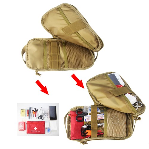Borsa per attrezzi tattica Molle EDC imbracatura borsa petto borsa messenger borsa a tracolla zaino - Foto 2 di 21