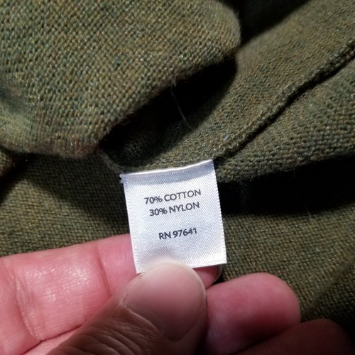 J.JILL GREEN SWEATER DRESS WITH SHOULDER ACCENTS MEDIUM PETITE 40" TOTAL LENGTH - Picture 7 of 11