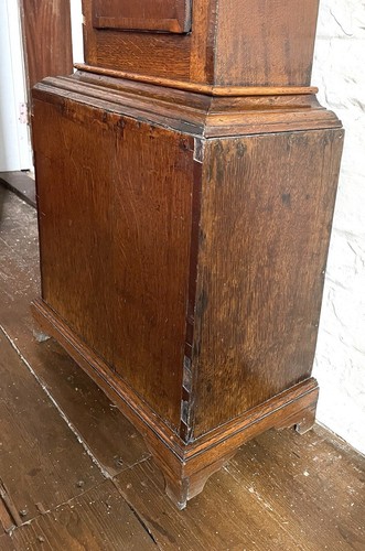 Antique Oak & Mahogany Longcase Grandfather 8 DAY Clock JOSEPH SMITH CHESTER - Picture 15 of 18