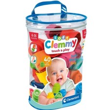 Clementoni Bolsa Suave 40 Clemmy Set De Construcción