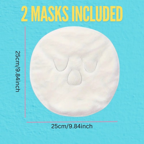 2 x Luxury Spa Cold/Hot Compress Face Mask's Beauty, Wellbeing Relaxation - Picture 3 of 3