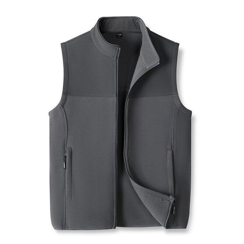 Hombres Cálido Chaleco Chaqueta Nuevo Chaleco Sin Mangas Moda Informal Chaleco Chaqueta - Imagen 26 de 26