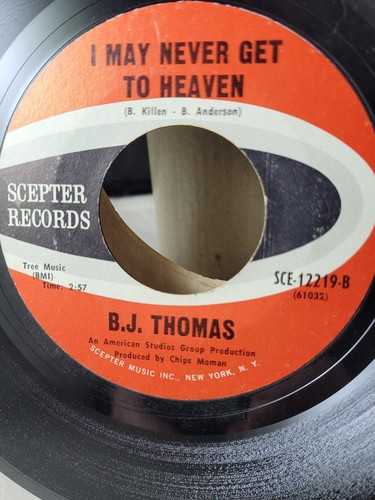 B.J. Thomas - The Eyes Of A New York Woman Scepter SCE 12219 - Foto 4 di 4