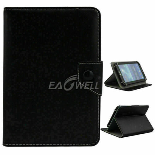 For Samsung 10.1" Tablet Universal Leather Flip Stand Case Bracket Folio Cover - Picture 3 of 13