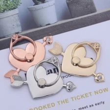 Universal 360 Rotating Cell Phone Finger Ring Stand Holder - Cupid's Arrow, Love