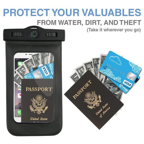 Funda universal Army Camou impermeable para teléfono bolsa seca todos los teléfonos inteligentes - Imagen 4 de 11