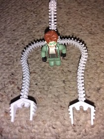 LEGO Spider-Man Dr. Octopus Minifigure spd026  w/Extra Claws Adult Collector