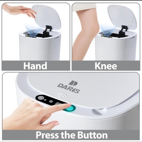 Smart Sensor Trash Can 2.5 Gallon Automatic Open With Gift Bag Free Shipping - Bild 5 von 6