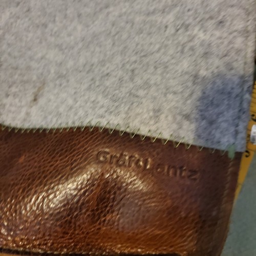 Graf Lantz Lime Green/Grey Tote/Purse - retails for $200, gorgeous - Bild 3 von 11