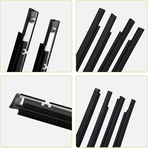 2001-2007 Toyota SEQUOIA Door Molding Weatherstrip Belt Kit Set for All 4 Doors - Picture 7 of 8
