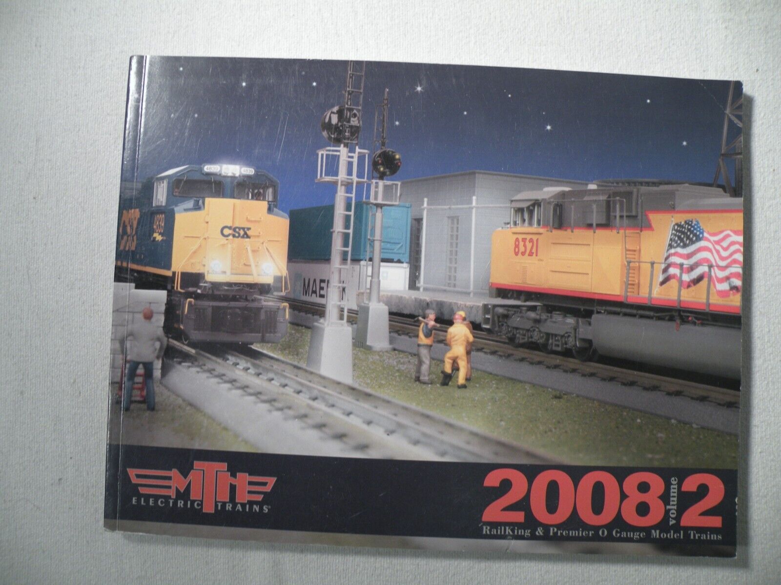 MTH Electric Trains Catalog - 2008 Volume 2 - NOS - Fast Shipping
