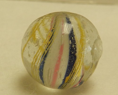 #17717m Vintage German Handmade Solid Core Swirl Marble .69 Inches - Picture 12 of 12