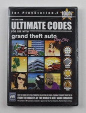 Grand Theft Auto Vice City Ultimate Codes for PlayStation 2 PS2 New Sealed
