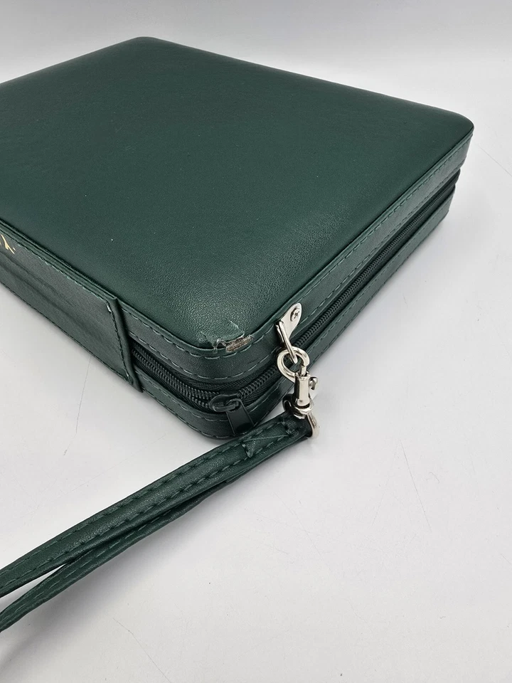 Yellow Mountain Reise-Backgammon Grün Kofferspiel Reisespiel B-Ware - Bild 4 von 4