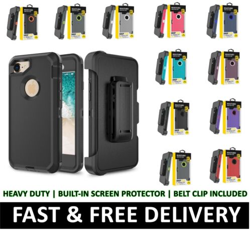 Adventurer Schwerlast Etui Gürtelclip Abdeckung für iPhone 6 7 8 Plus SE 2020 2022 ✿ - Bild 5 von 70