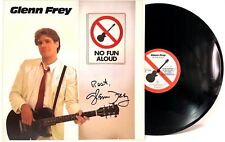 GLENN FREY Signed Autograph Album Cover "No Fun Aloud" Vinyl JSA LOA EAGLES GLENN FREY Signed Autograph Album Cover "No Fun Aloud" Vinyl JSA LOA EAGLES