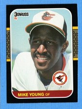 1987 Donruss #150 Mike Young Baltimore Orioles