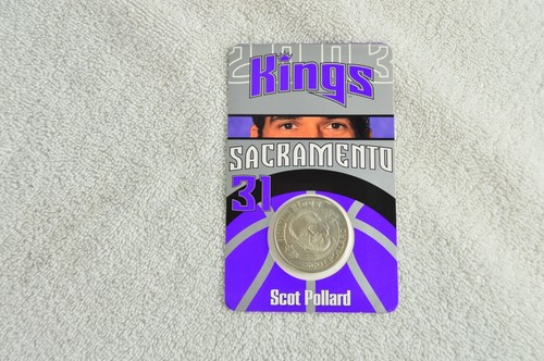 2002-2003 Sacramento Kings NBA Team Collectible Coin Set Bibby Divac Adelman - Bild 5 von 9