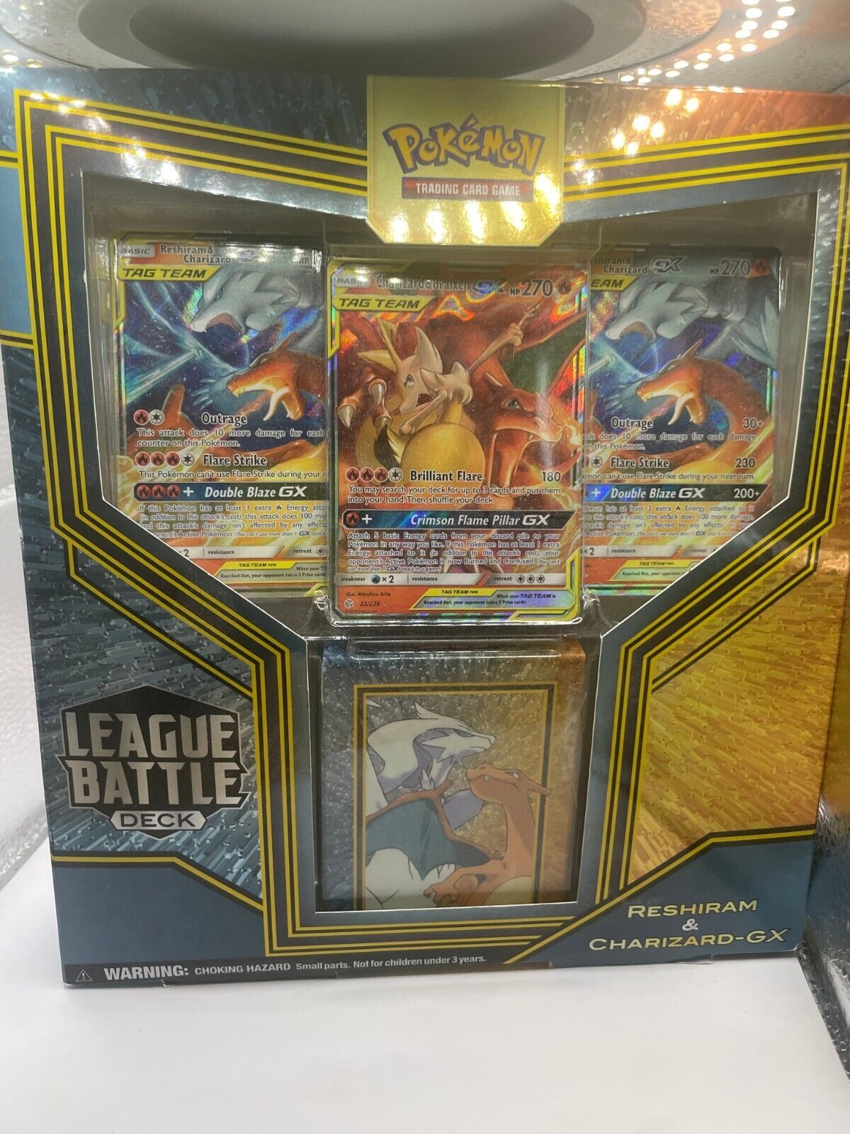 Pokémon TCG: League Battle Deck Featuring Reshiram & Charizard-GX