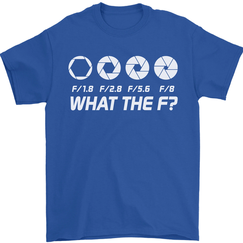Photography What the F Stop Photographer Mens T-Shirt 100% Cotton - Picture 47 of 102