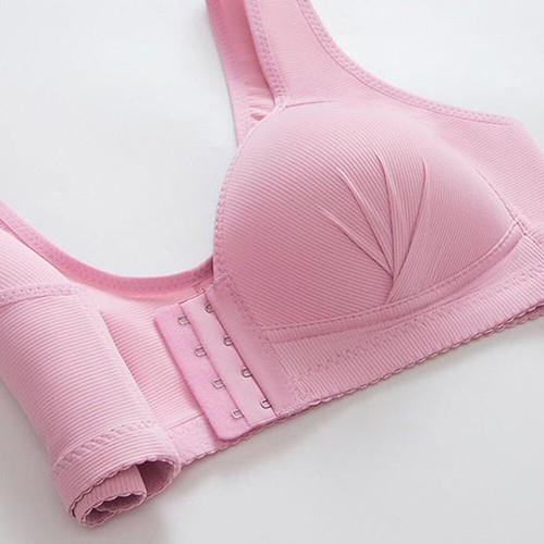 Damen Frauen Frontverschluss. Push Up BH ohne Bügel Komfort Soft Cup Unterwäsche^ - Bild 19 von 30
