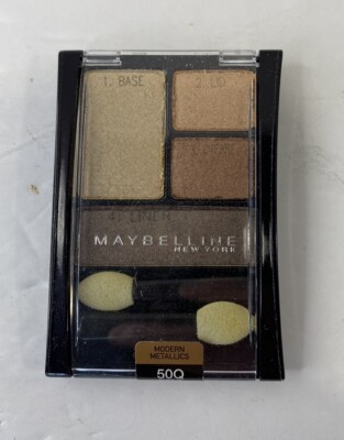 Maybelline EXPERT WEAR Eye Shadow,#50Q Sunlit Bronze Modern Metallics .17oz NEW.