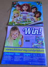 LEGO Friends 2-Booklets Olivia's House #3315 MANUAL INSTRUCTIONS ONLY!!!!