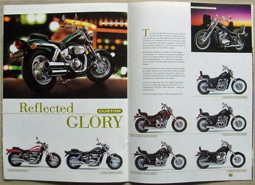SUZUKI MOTORCYCLES Sales Brochure Oct 1996 GSXR750 RF900R AN125 GN250 TL1000S + - Picture 4 of 4