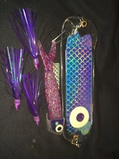 High Percentage Trolling Bait/Meat Rig/ Hugs N Kisses Bite My Herring Strip/360