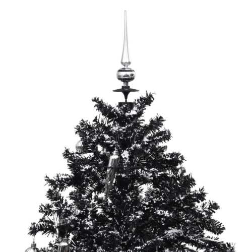 Schneiender Weihnachtsbaum mit Schneefall Tannenbaum Schnee Grün/Weiß/Schwarz - Bild 5 von 26