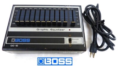 ギター BOSS GE-10 Graphic Equalizer BOSS GE-10 Graphic Equalizer for Musical Instruments | eBay
