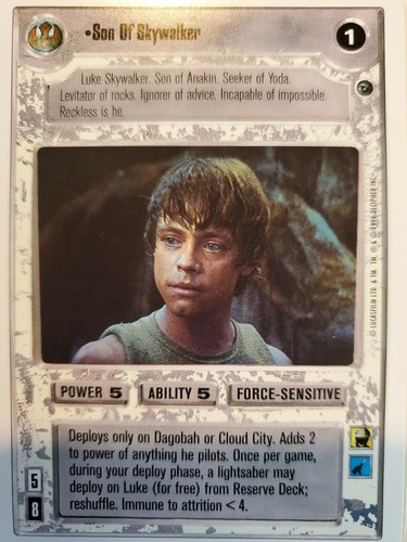 Star Wars CCG Dagobah WB ILIMITADO Nivel Superior Individuales *Elige tu tarjeta* SWCCG - Imagen 66 de 90